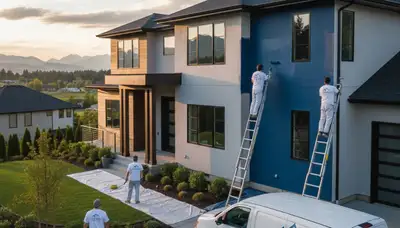 Seattle, WA house painting service by House Painters Seattle WA for residential exterior painting