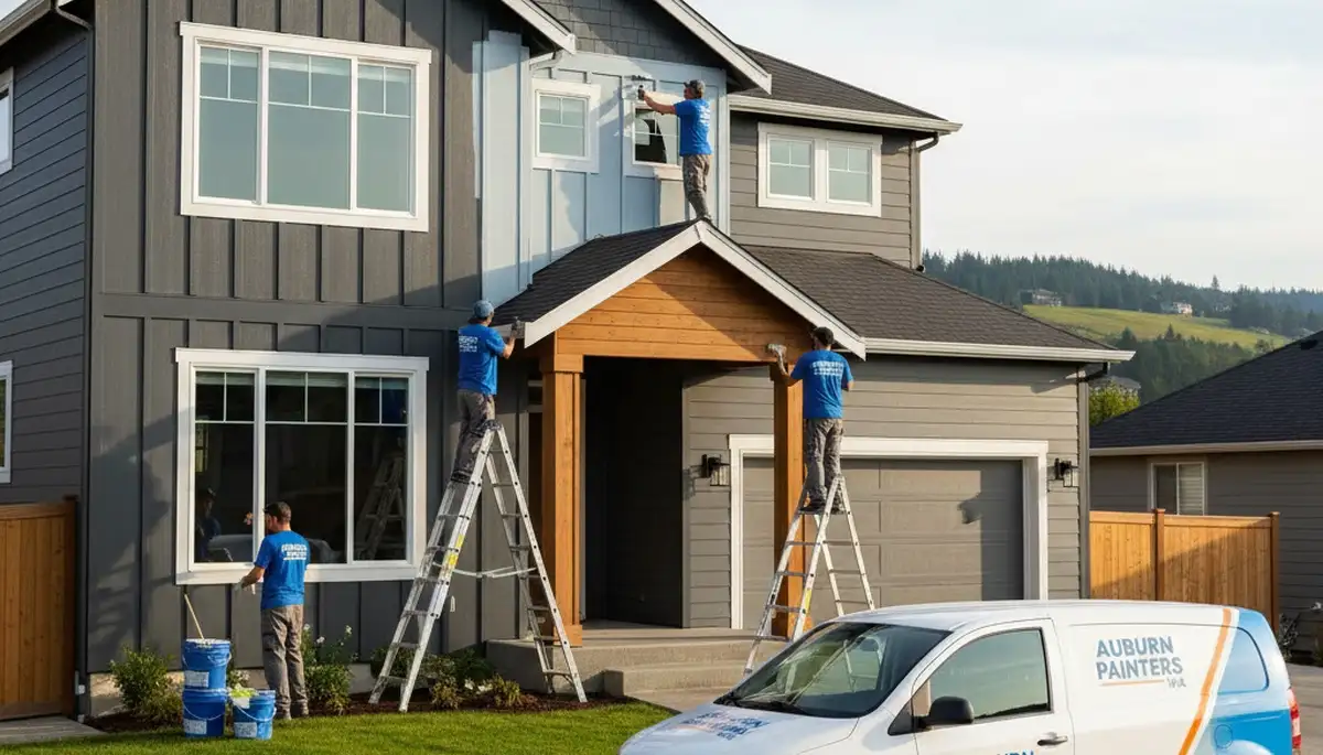 House painting service in Seattle, WA for residential interior and exterior painting projects