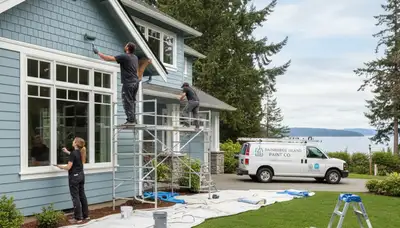 Seattle, WA house painters providing professional exterior and interior painting services