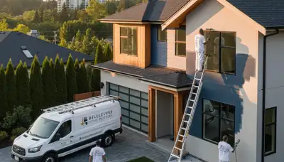 Professional house painters in Seattle WA providing expert exterior home painting services