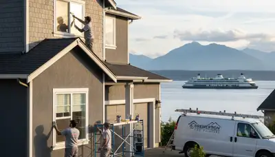 Seattle, WA house painting service for residential exterior and interior painting by professional painters
