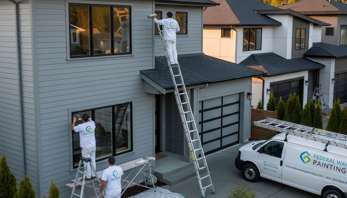 Seattle, WA house painters delivering professional exterior and interior painting services