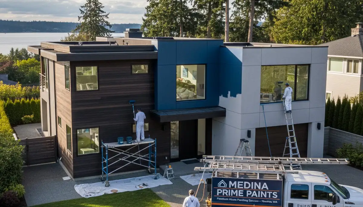 Professional house painters in Seattle WA providing expert exterior home painting services