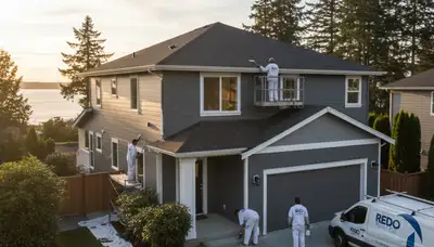 Seattle, WA house painting service for residential exteriors by professional painters