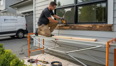 Seattle WA wood rot repair experts restoring damaged siding for a durable home finish